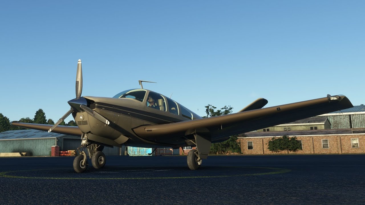 First look at the Carenado Beechcraft Bonanza V35 in Microsoft Flight Simulator