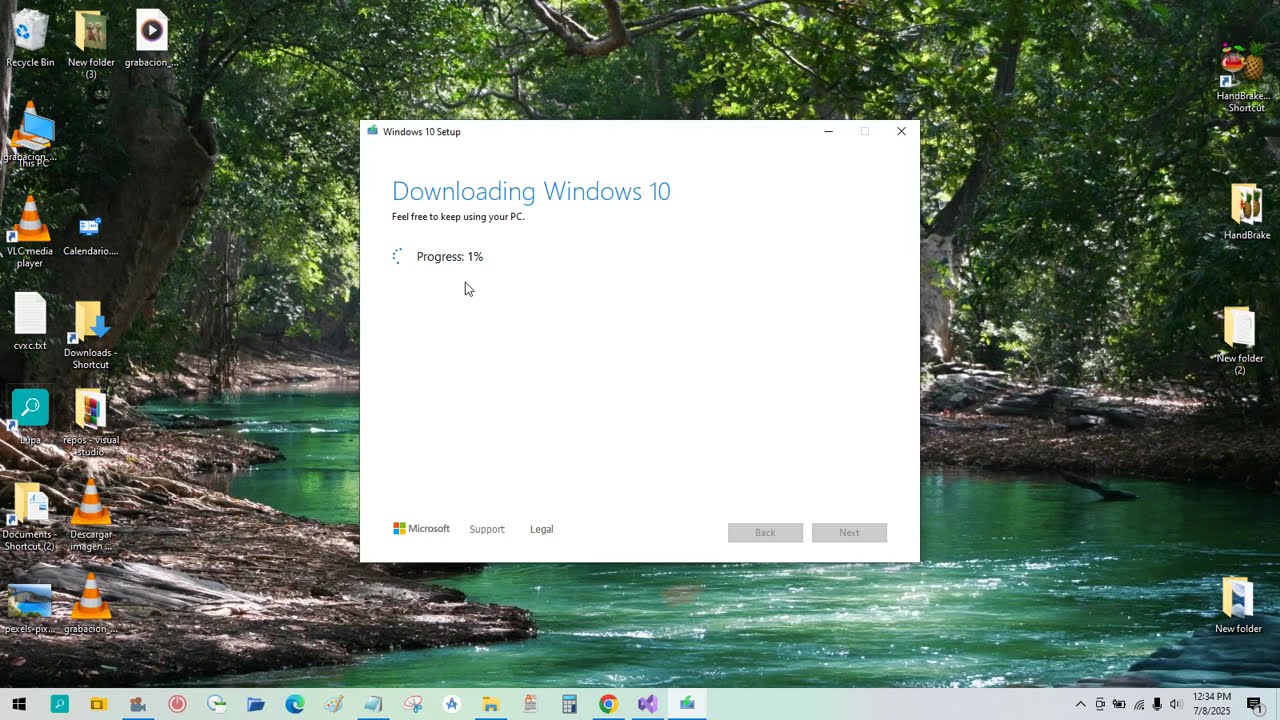 Como instalar windows 10 desde una memoria usb en 2025. Me disculpan debajo link del video completo.