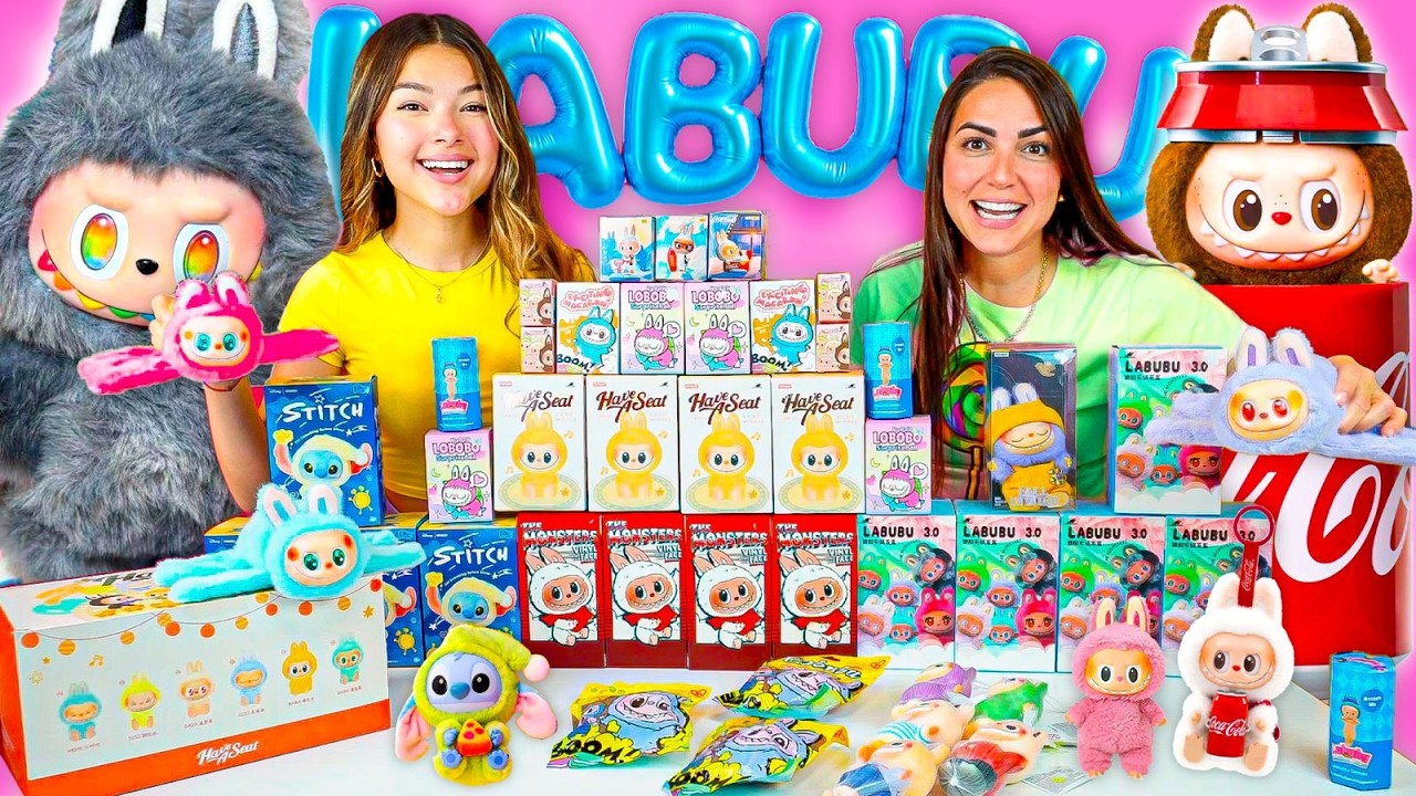 ABRIENDO UNA  CAJA MISTERIOSA SORPRESA DE  LABUBU