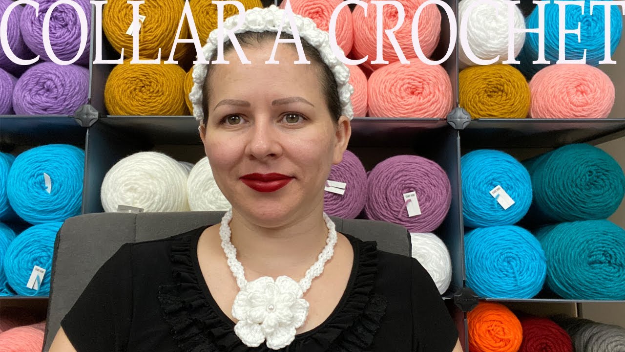 PASO A PASO PARA TEJER COLLAR A CROCHET