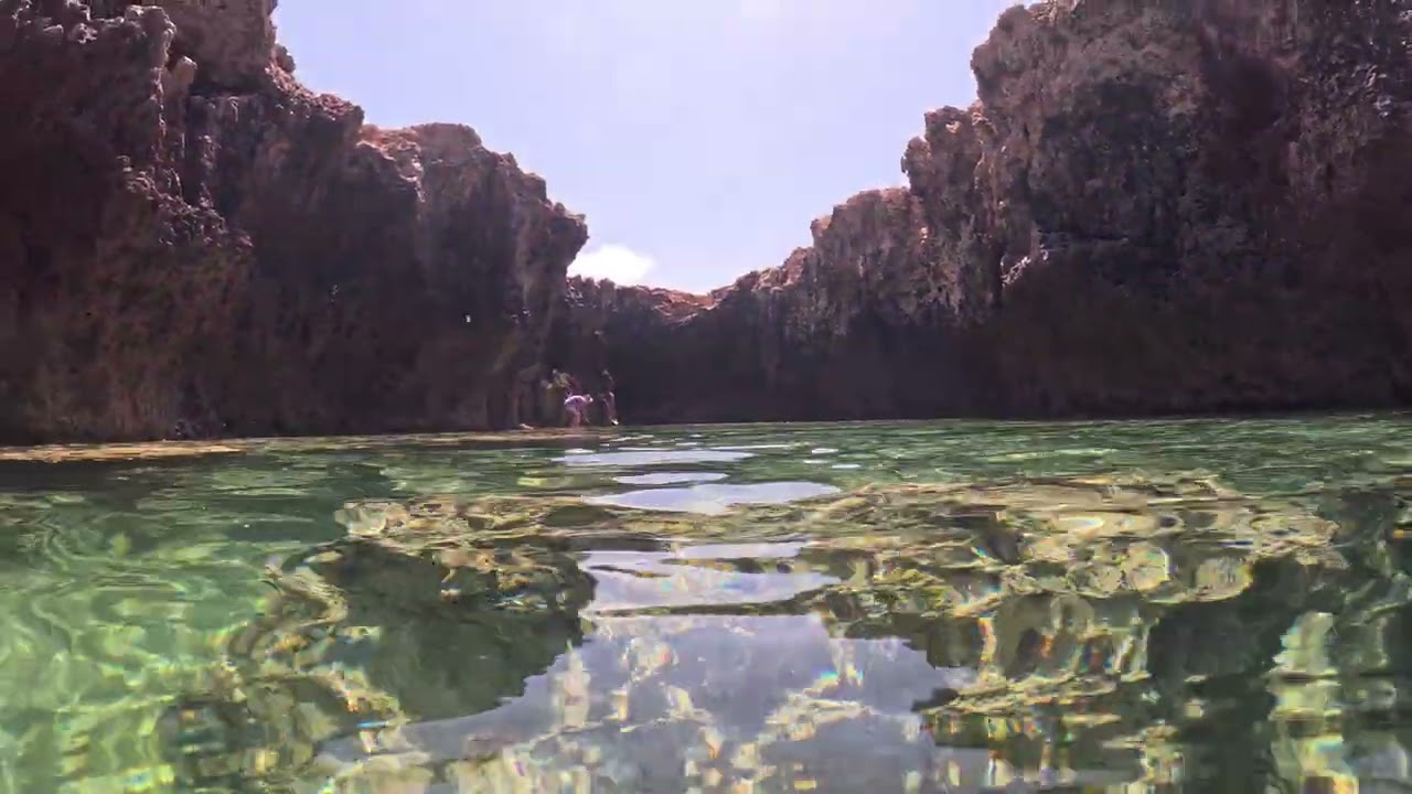 SECRET pool at Quobba station 
