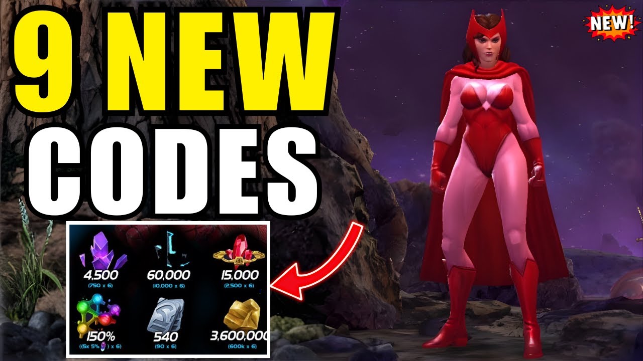 Промокод MCOC 2026 - Коды MCOC - Коды Marvel Contest of Champions 2026 MCOC