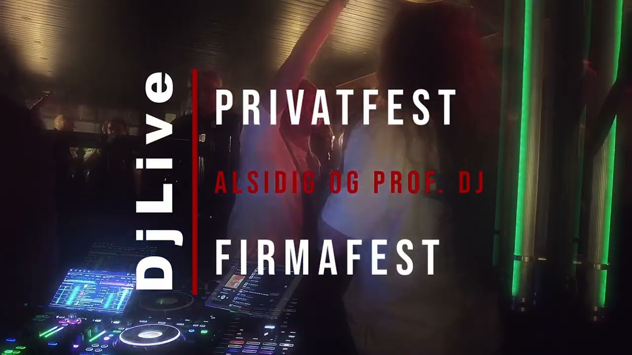 Dj Musik og underholdning til din n&aelig;ste fest