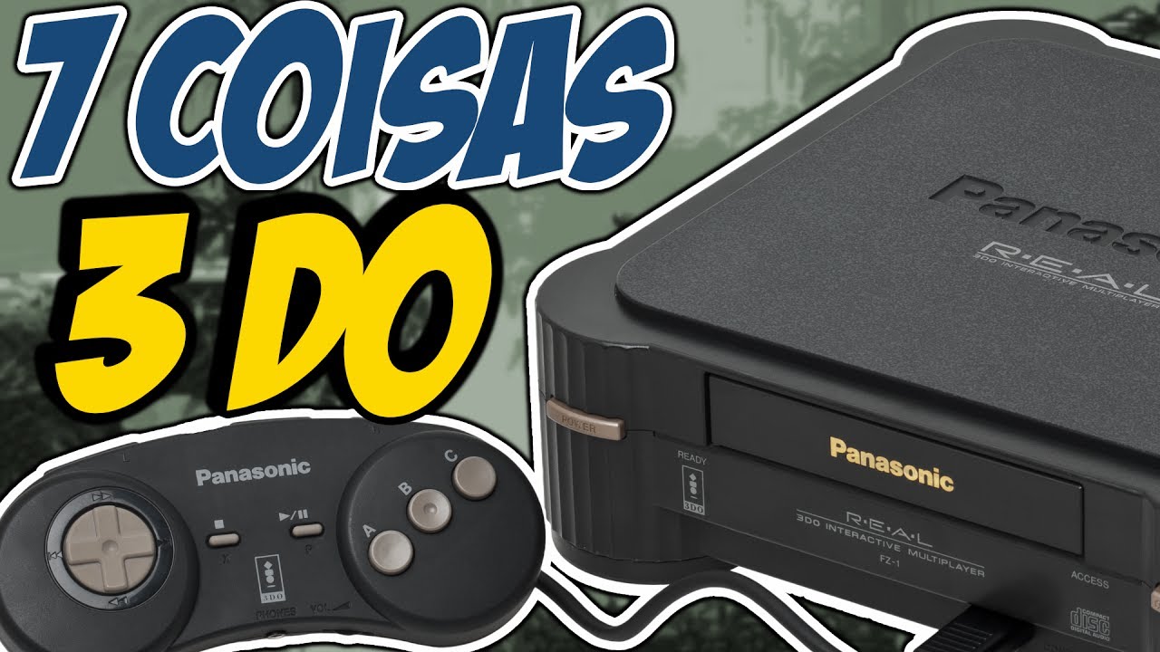 7 COISAS SOBRE O PANASONIC 3DO CURIOSIDADES DE CONSOLES