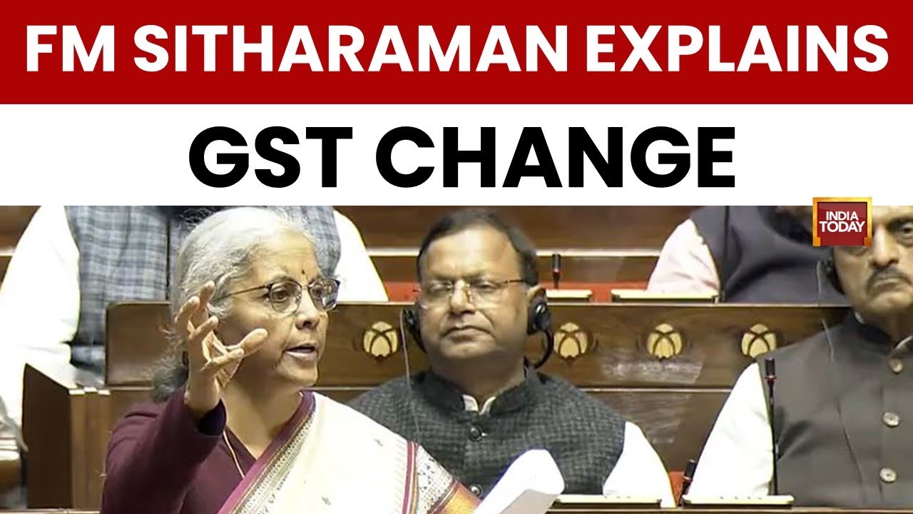 Nirmala Sitharaman Full Video | GST Reform Explained | Health & Security Cess Bill Debate