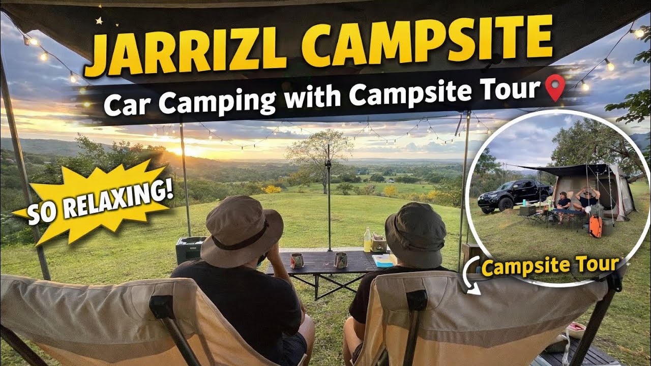 JARRIZL CAMPSITE CAR CAMPING WITH CAMP SITE META TOUR | Overnight Camping