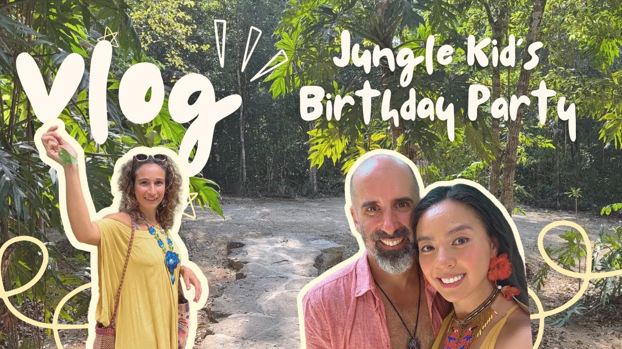 Living In a Village in Mexico Vlog - CHICKEN INFESTATION, Jungle Community TULUM, Birthday Party