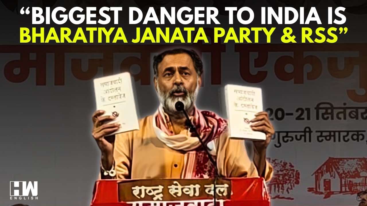 'India's Foundations Are Being Attacked': Yogendra Yadav Attacks BJP & RSS | Socialism | Democracy