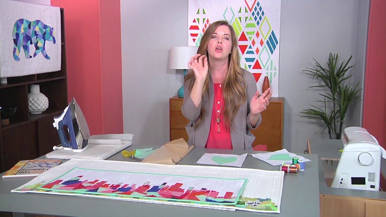 Tips for creating applique motifs on Fresh Quilting with Shannon Brinkley (112-3)