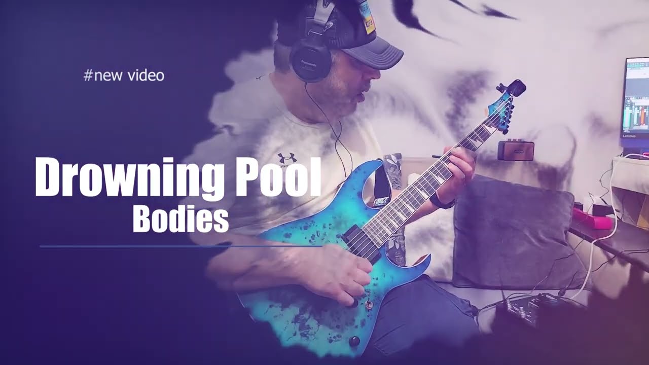 Drowning Pool  - Bodies(Cover) #nux #reaper #EMG #Ibanez