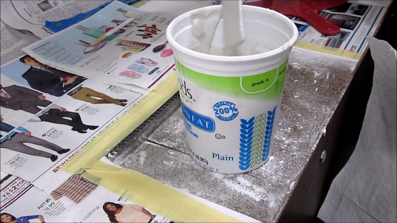 How To make a Concrete Surface Using Smooth-It