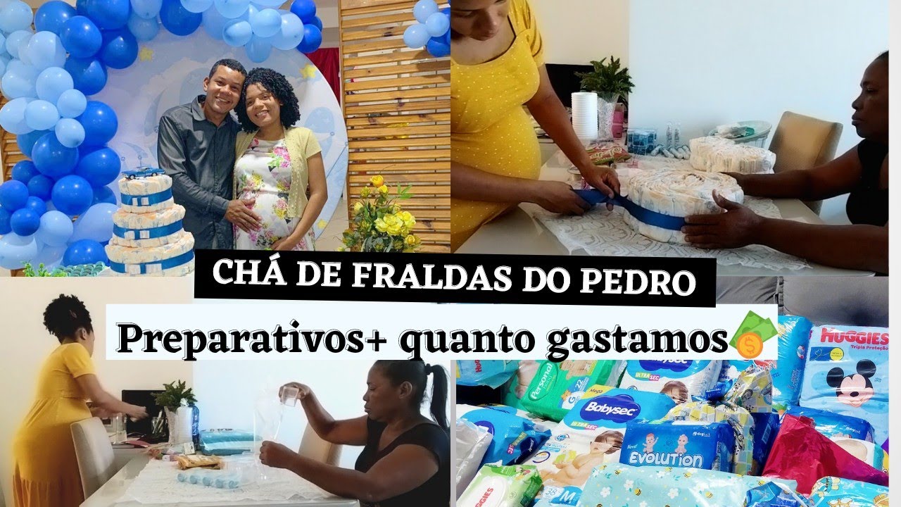 VLOG: PREPARATIVOS PRO CHÁ DE FRALDAS DO PEDRO + QUANTO GASTAMOS