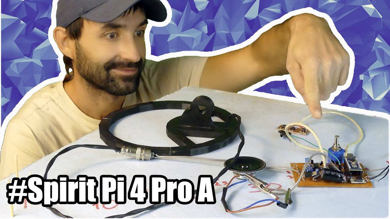 Detector de metales casero Spirit Pi 4 Pro A/ Nueva version