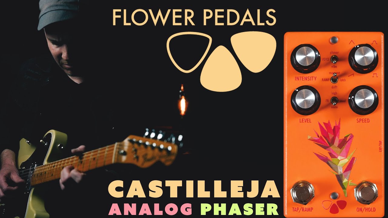 Demos in the Dark // Flower Pedals Castilleja Phaser // Effects Pedal Demo