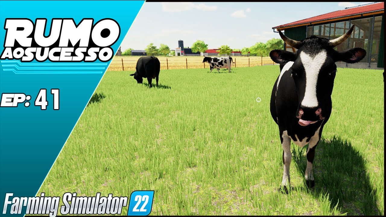 COMEÇAMOS A TRABALHAR COM ANIMAIS! PRIMEIRAS VACAS | FARMING SIMULATOR 22 #41