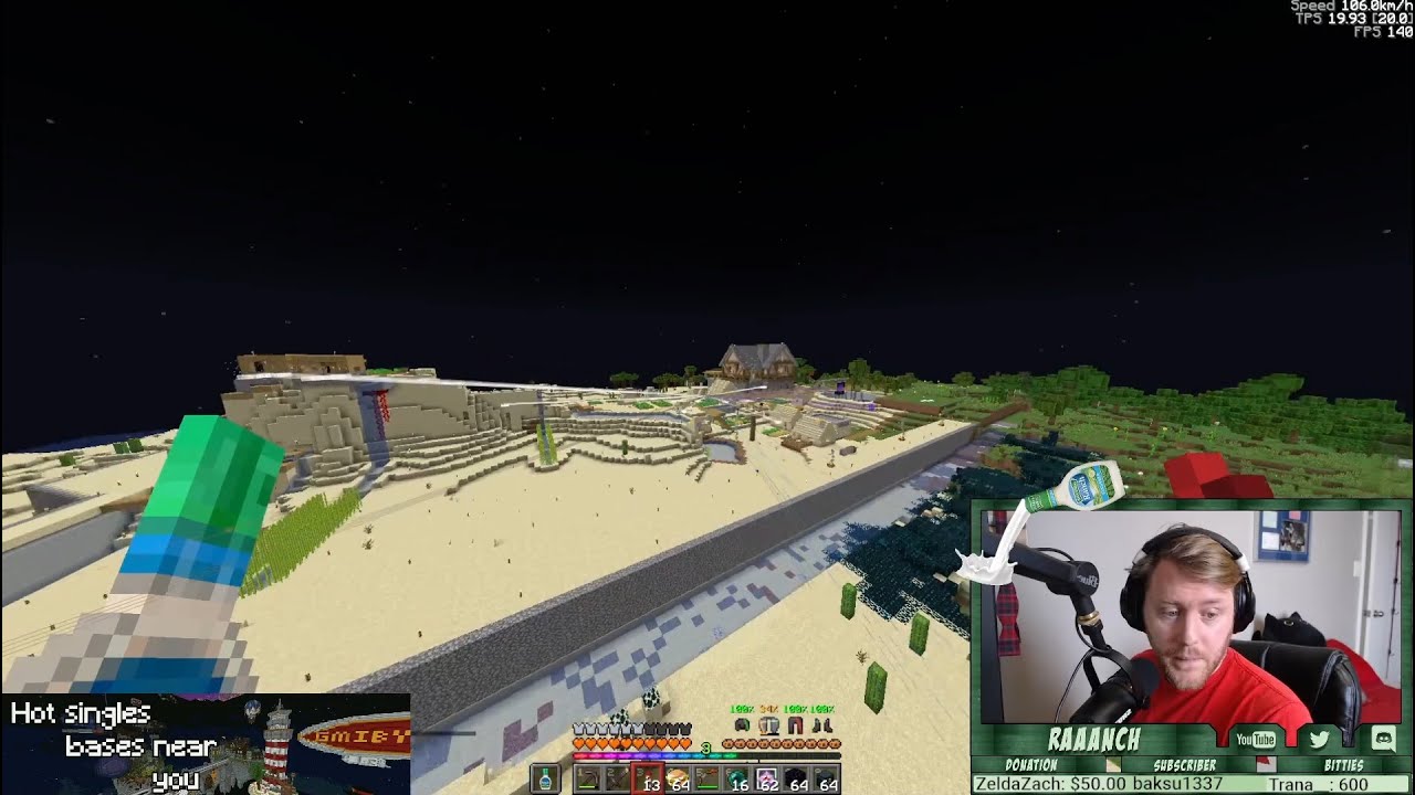 2b2t - Pair Of Active Bases! Finally, Another Map Art! Dupe Stash Hunting 398 (Stream Highlights)