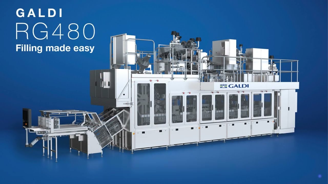 Galdi RG480: Advanced High-Capacity Packaging Machine for Liquid Foods