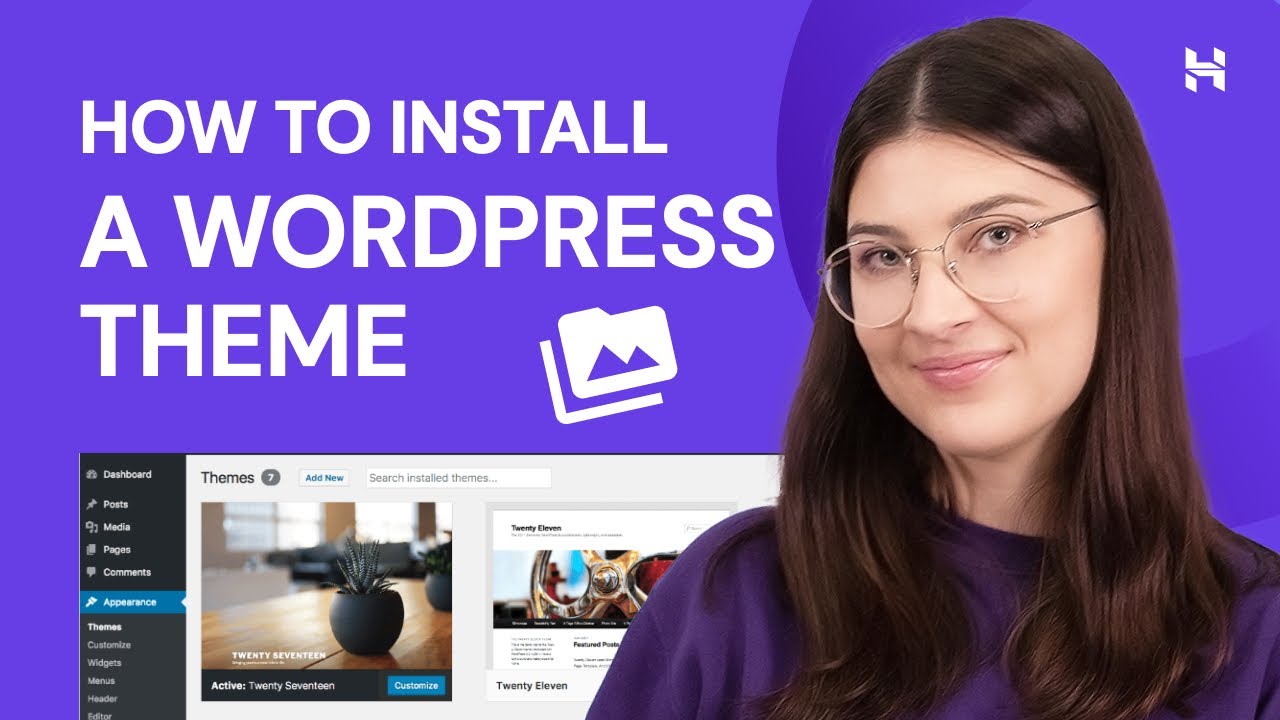 Как установить тему WordPress?