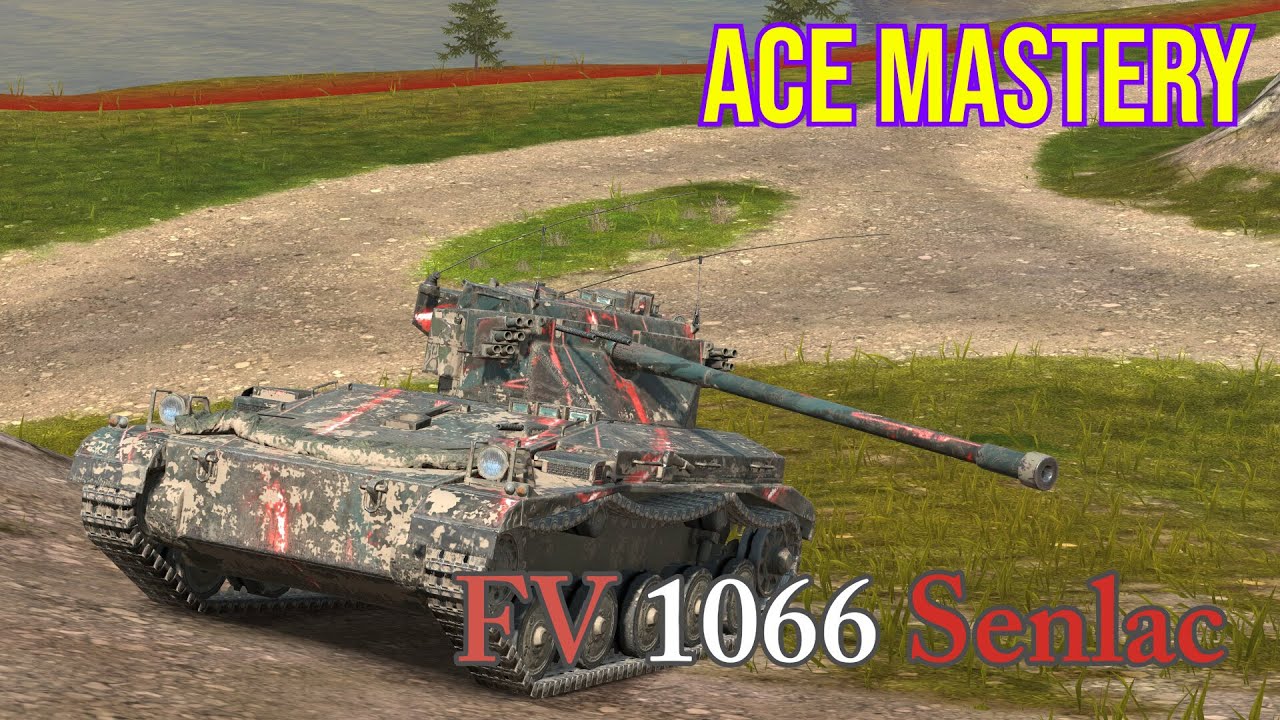 FV1066 Senlac ACE, 3.8k dmg, 4 kills, WoT Blitz