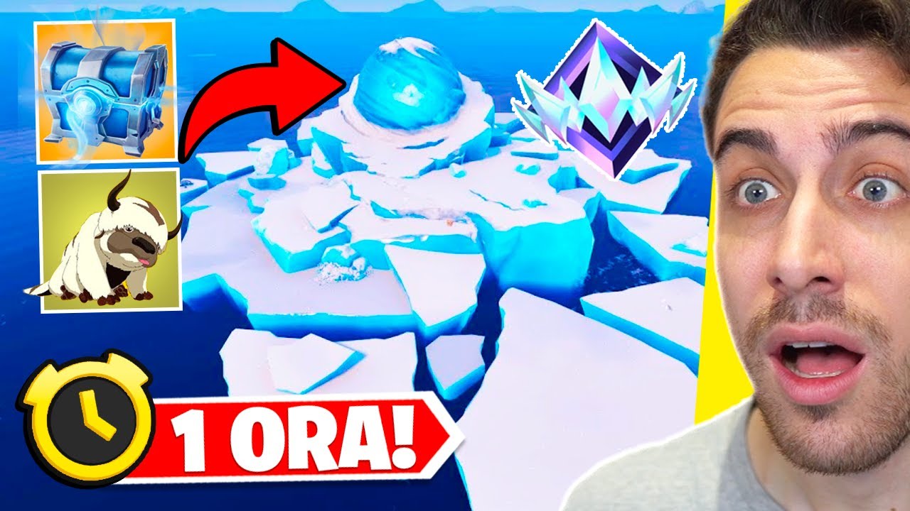 Atterro per 1 ORA all'ISOLA SEGRETA di AVATAR in Ranked! Stagione 2 Capitolo 5 Fortnite ITA!