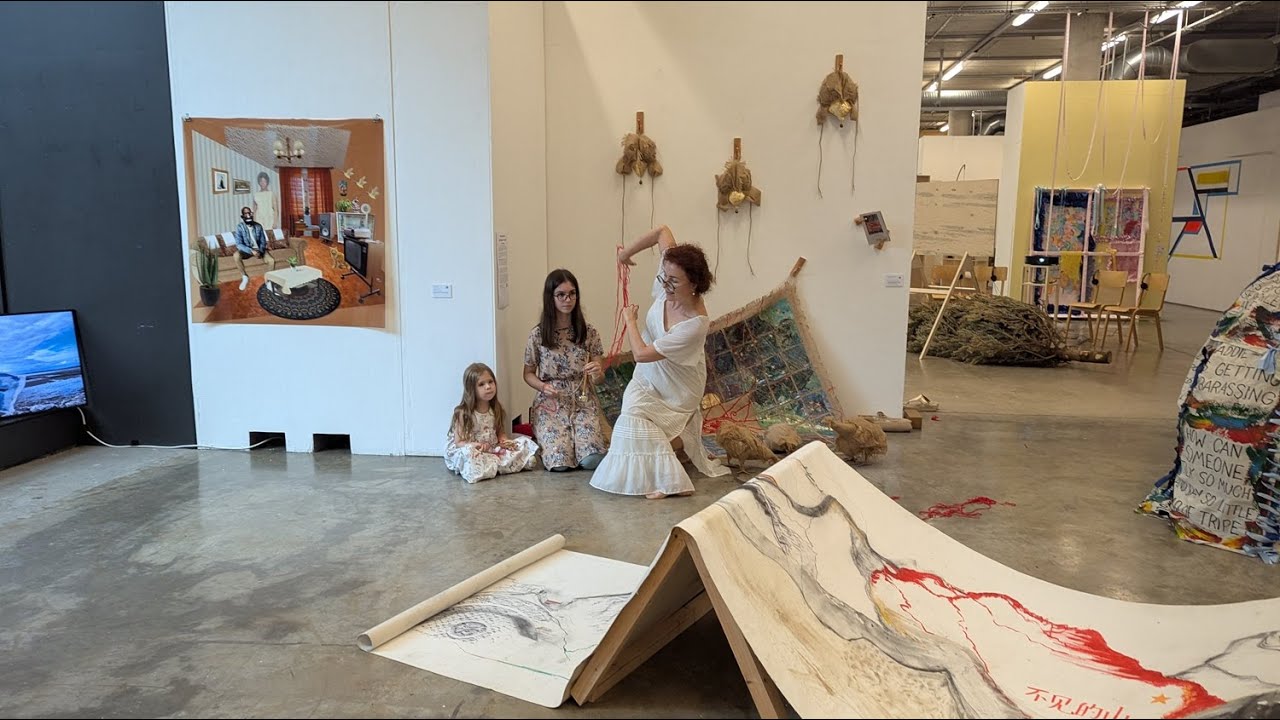 Performance by Inessa Kalabekova Care, Craft, Curiosity, London, 2025