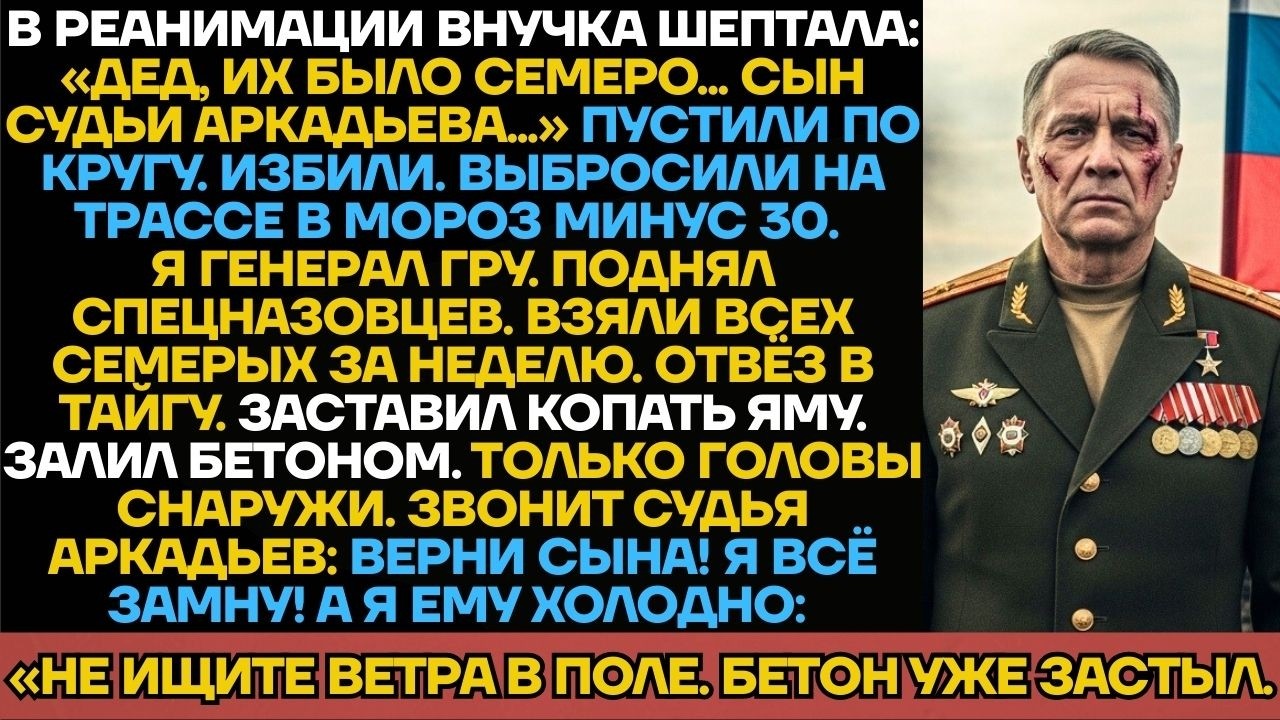 Семеро Мажоров Нарвались На Генерала! Соколов Залил Банду В Тайге За Внучку