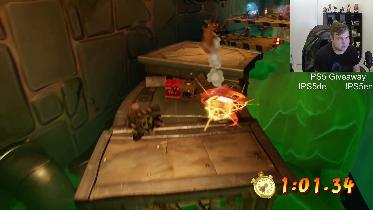 Nitro Processing Platinum Time Trial Relic (D10L1) - Crash Bandicoot 4