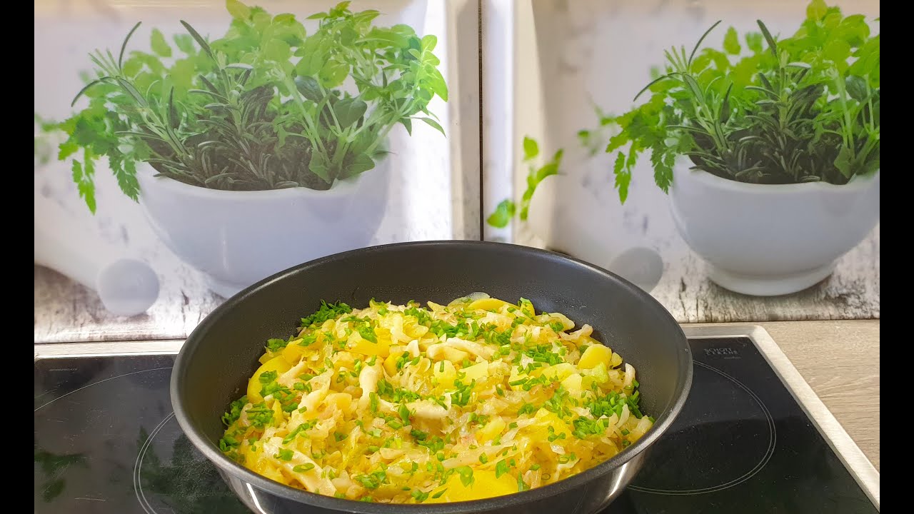 Курочка от фермера!Галушки с картошкой и свежей капустой!