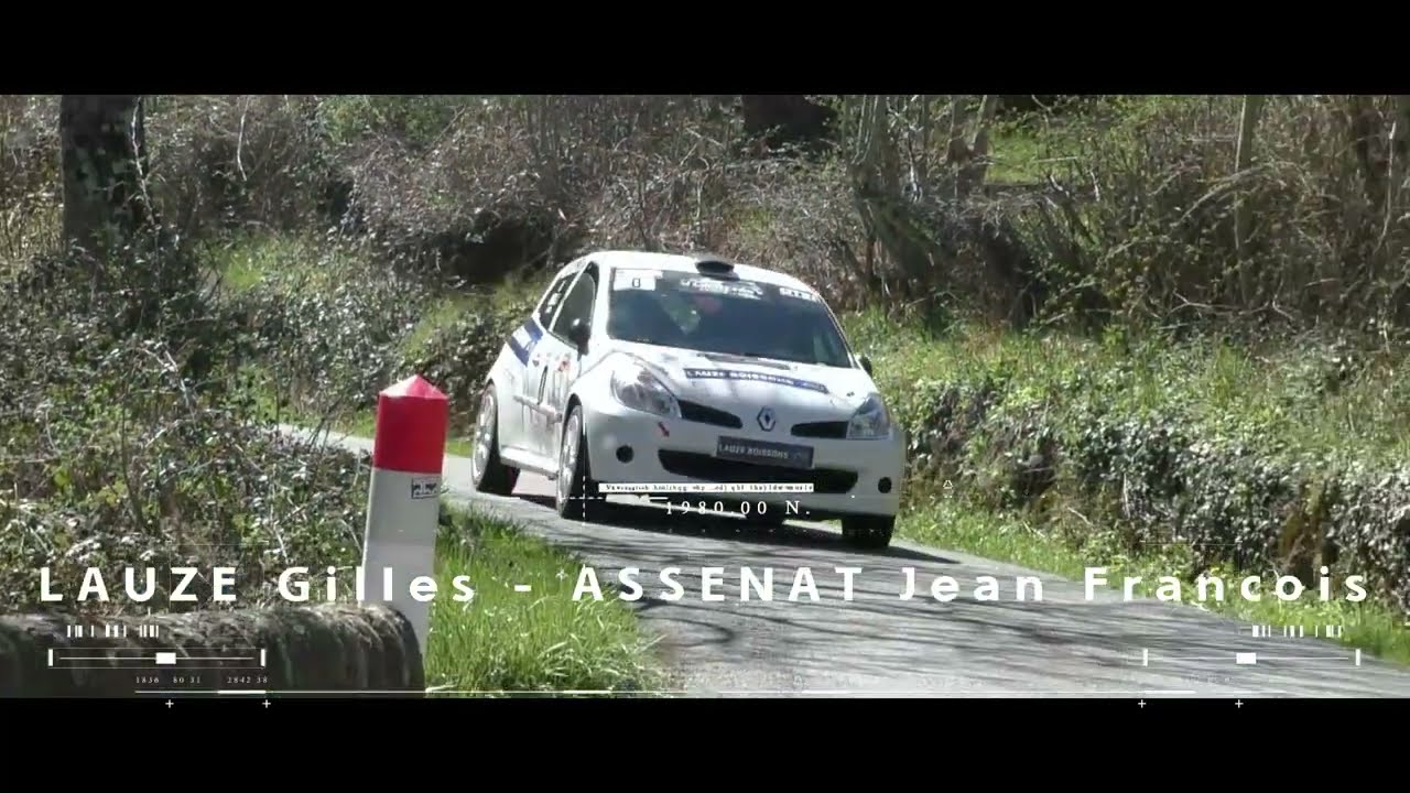 Lauze-Assenat Clio R3 Rallye de Lozere 2022