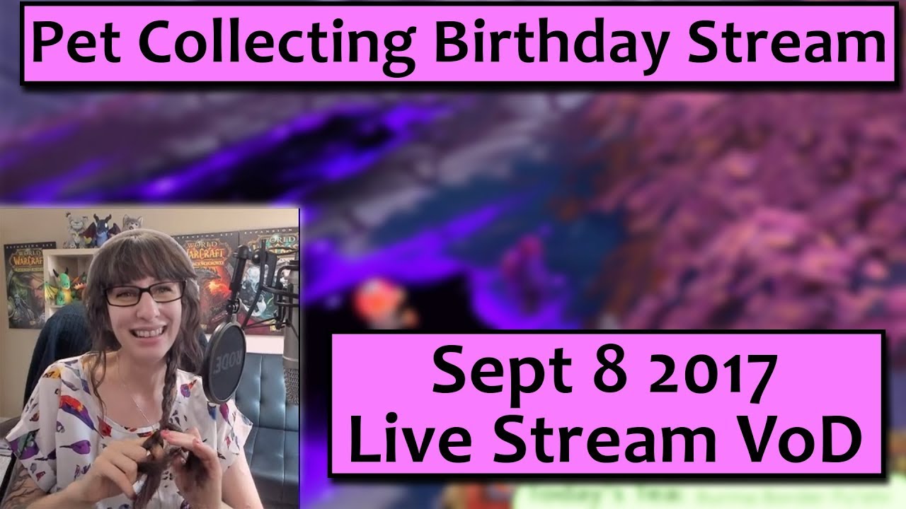 Pet Collecting and Birthday Celebration - September 8 Live Stream VoD