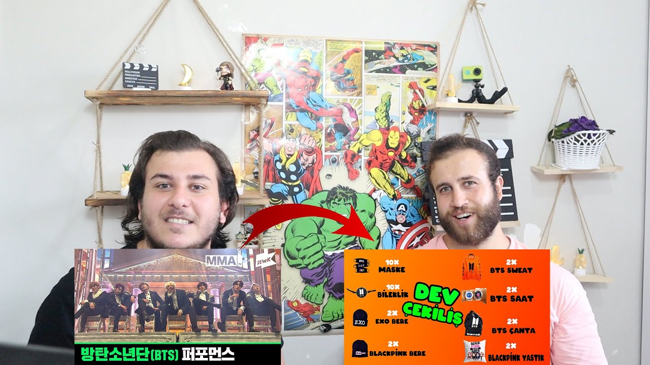 K-POP BTS MMA (2019) TEPKİ !! | BTS KONSERİ |