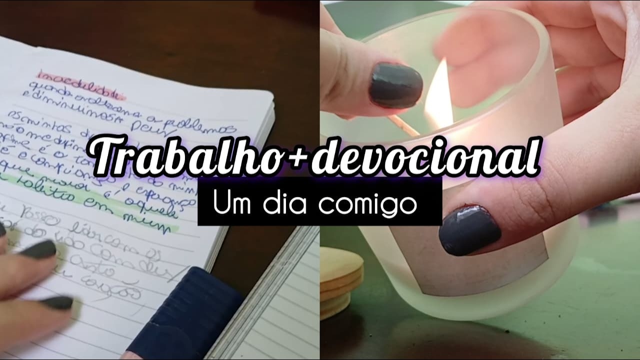 Minha rotina - ORGANIZAÇÃO e mente em paz