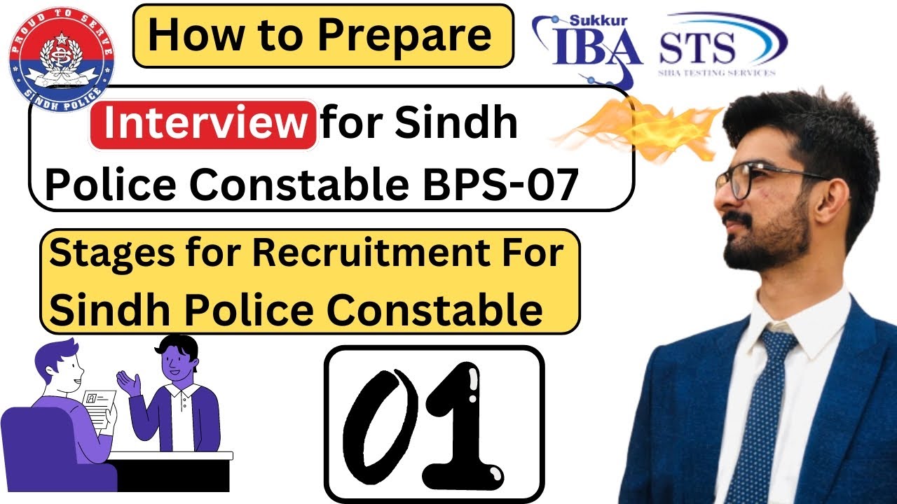 How to prepare interview for STS sindh police constable | BPS 07 | Interview Pattern and Policy