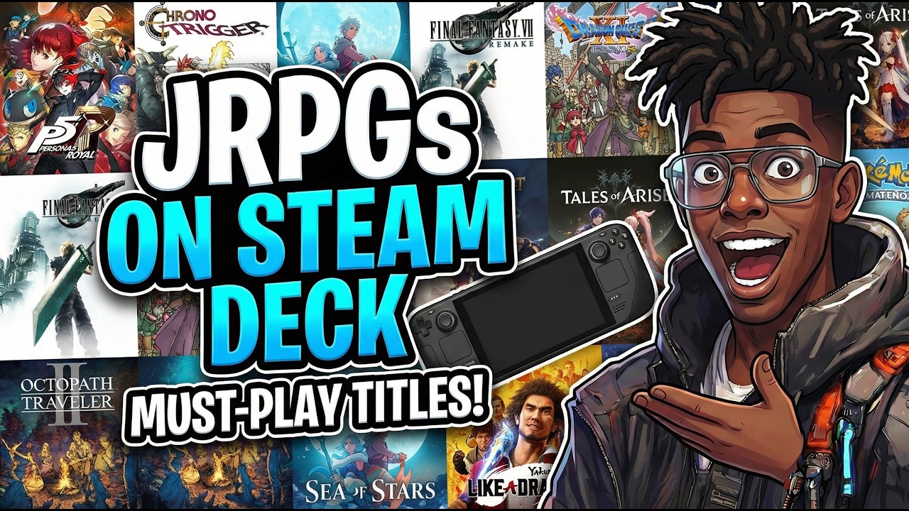 TOP 50 Best JRPGs to Play on Steam Deck (2026)