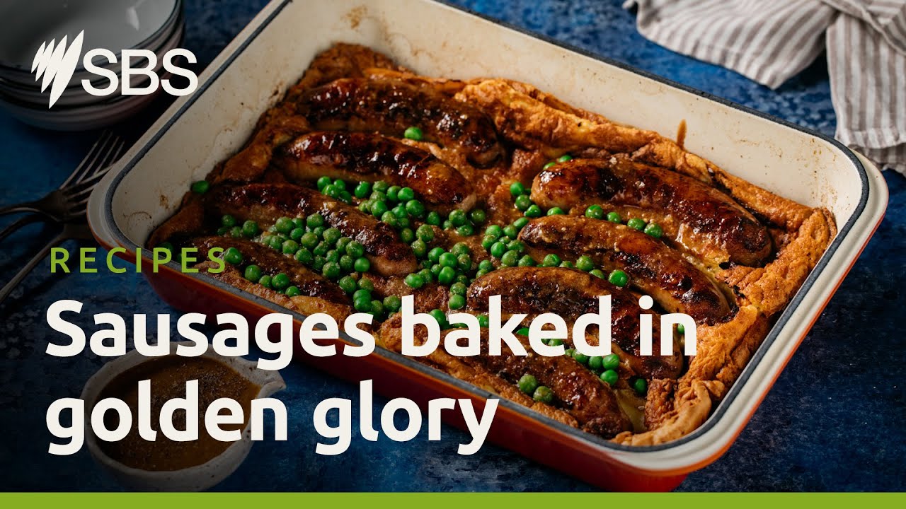 Toad in the hole with sailor's gravy | The Cook Up with Adam Liaw