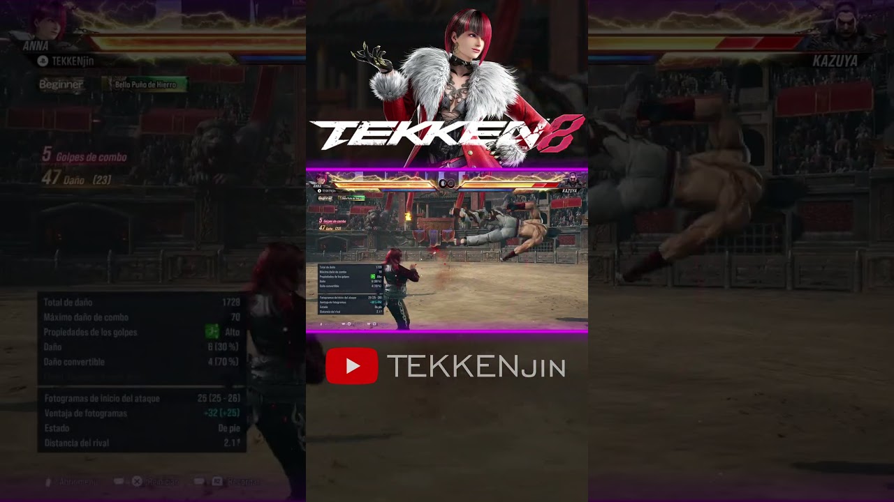💣 Clean Launcher, Big Damage! Anna Williams &ndash; Tekken 8 🎮