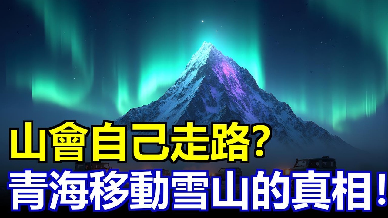 山真的會自己走路？可可西里詭異移動雪山事件真相曝光！#可可西里 #移動雪山 #山神巡界 #地磁暴 #無人區謎團 #超自然現象