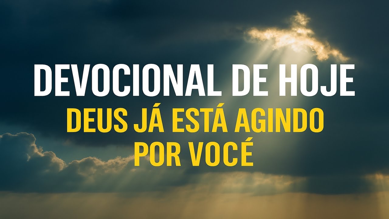 DEVOCIONAL DE HOJE 31/01/2026 - ORAÇÃO DA MANHÃ COM LEITURA BÍBLICA 