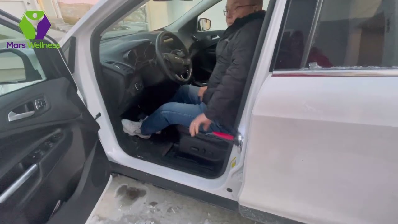 Car Handle Assist for Elderly Cane for car, Seatbelt Cutter, Window Breaker, & Car Assist Handle