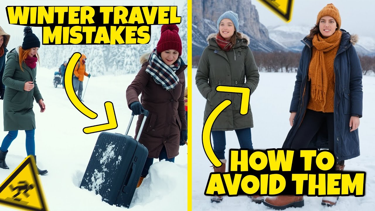 Top 5 Winter Travel Mistakes | How to Avoid Them!✅