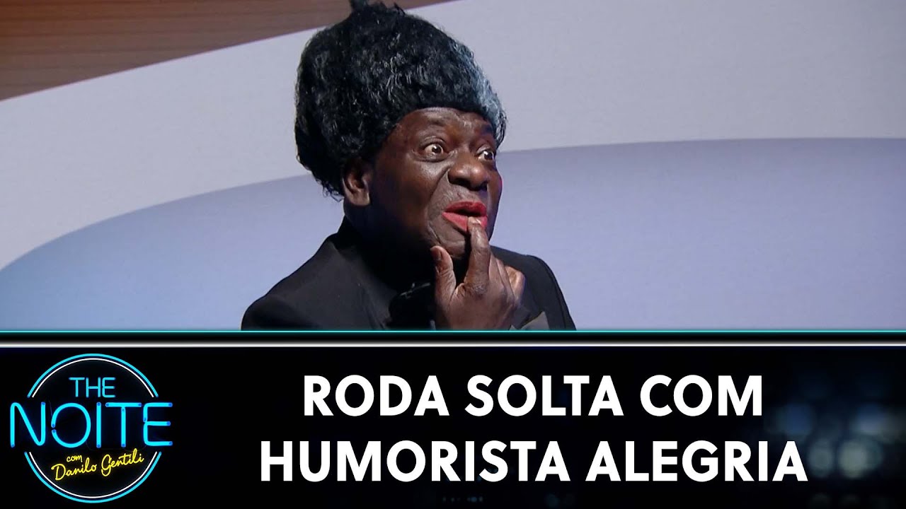 Roda Solta com o humorista Alegria | The Noite (04/06/24)