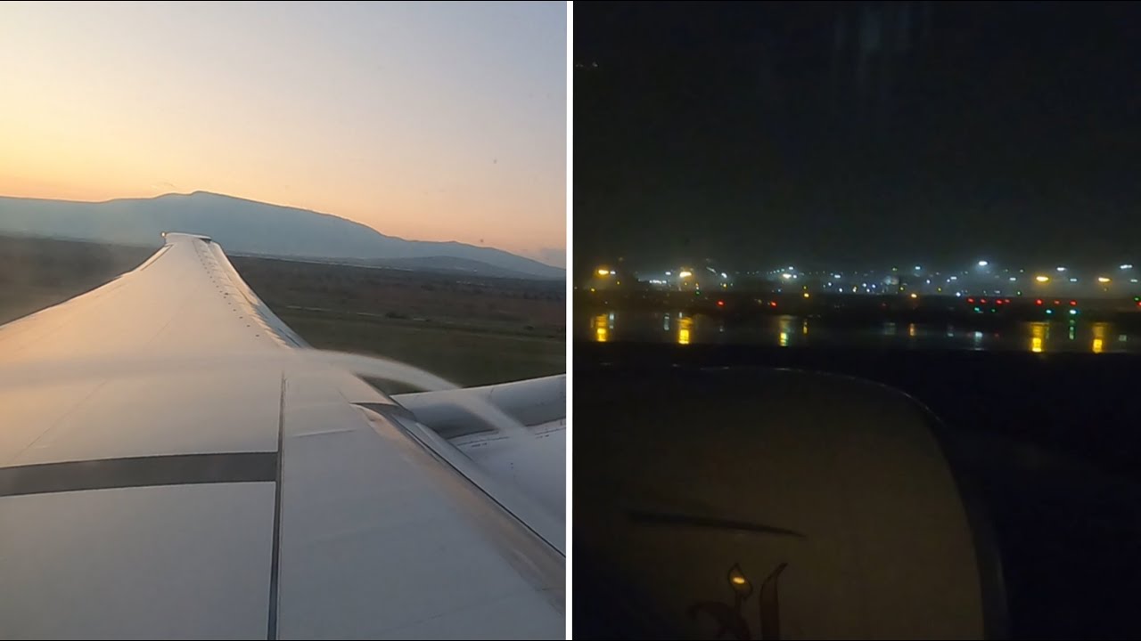 Emirates 777-300ER | Stunning Sunset Takeoff from Athens (ATH) | Night Landing in Newark (EWR)