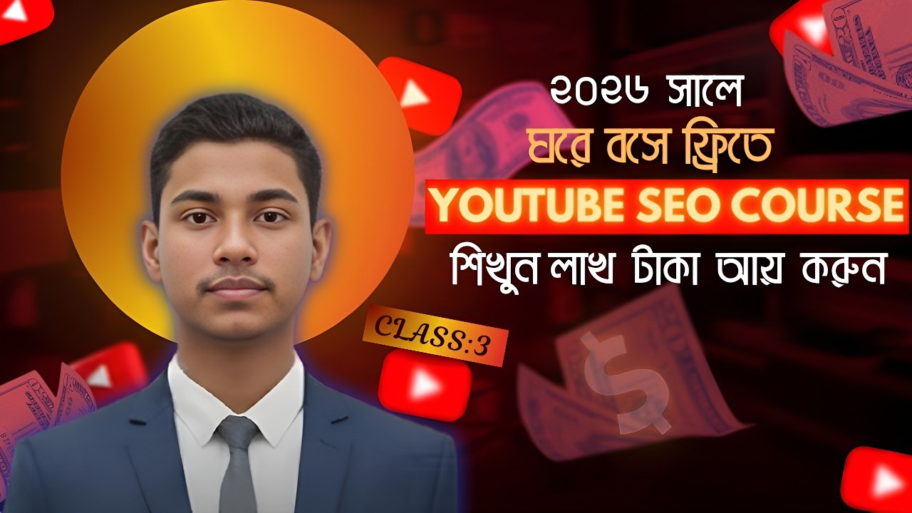 YouTube SEO Full Course 2026 Class3 | সঠিকভাবে Vidiq দিয়ে SEO করার নিয়ম | Video SEO Tutorial | Seo