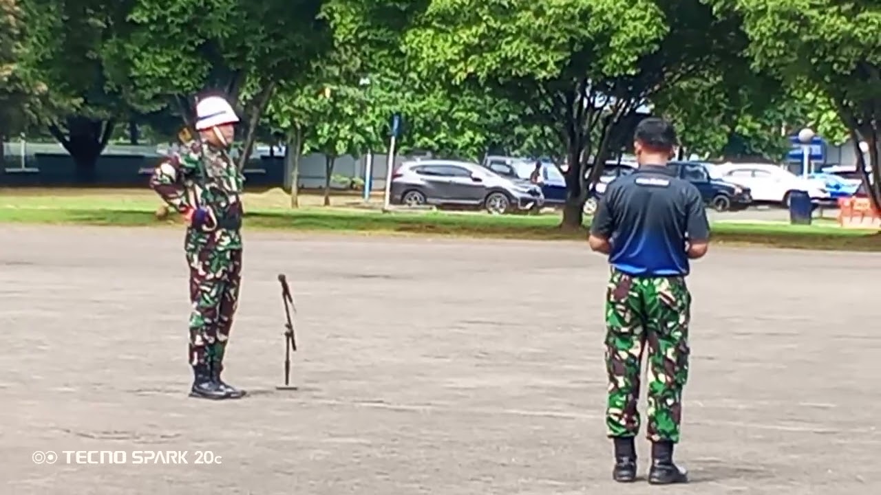 Seleksi Calon Komandan Upacara dan MC tingkat TNI AU tahun 2025 #1