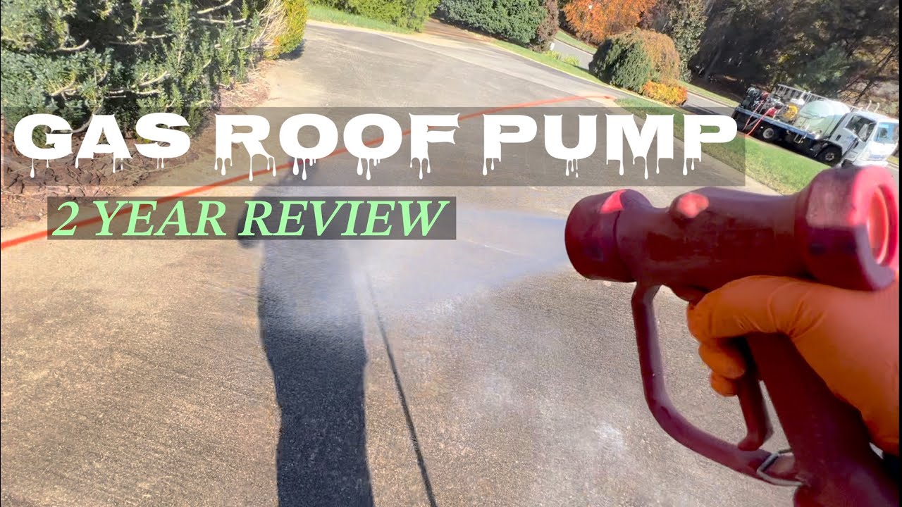 My Honest 2 Year Review of The AR45 Gas Powered Soft Wash System | Gas Roof Pump