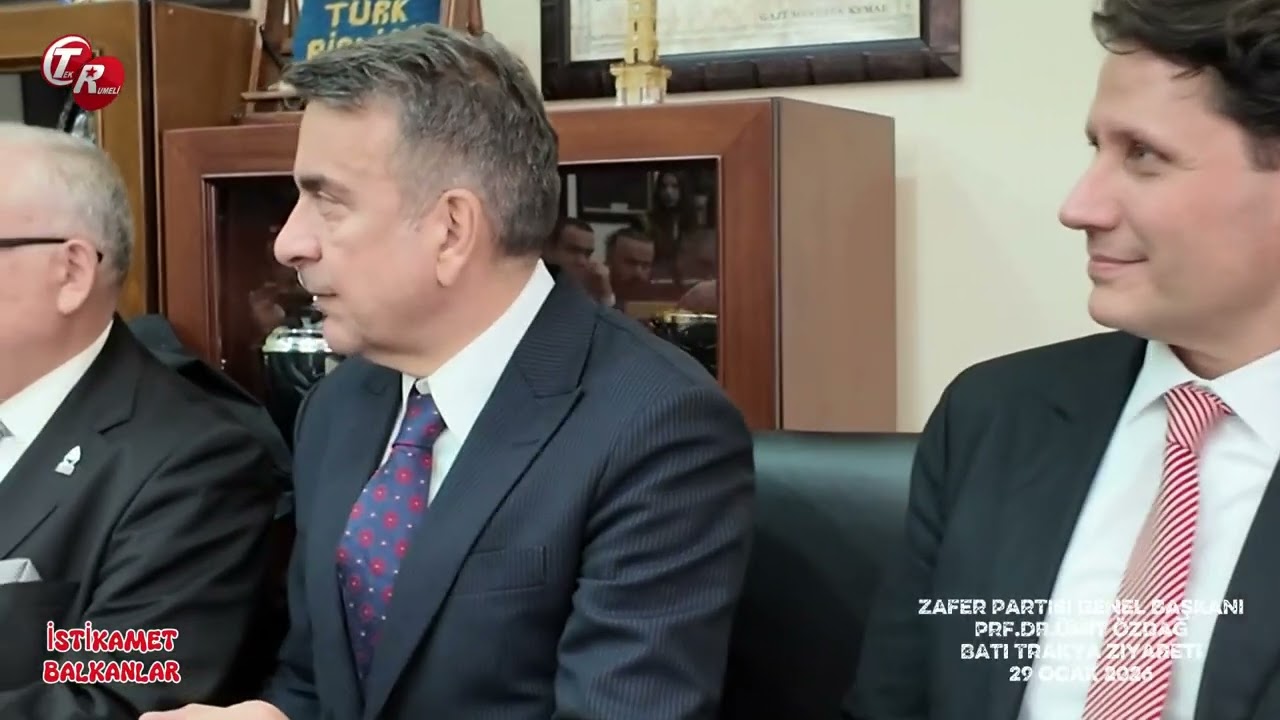 İSTİKAMET BALKANLAR -&Uuml;MİT &Ouml;ZDAĞ BATI TRAKYA ZİYARETİ