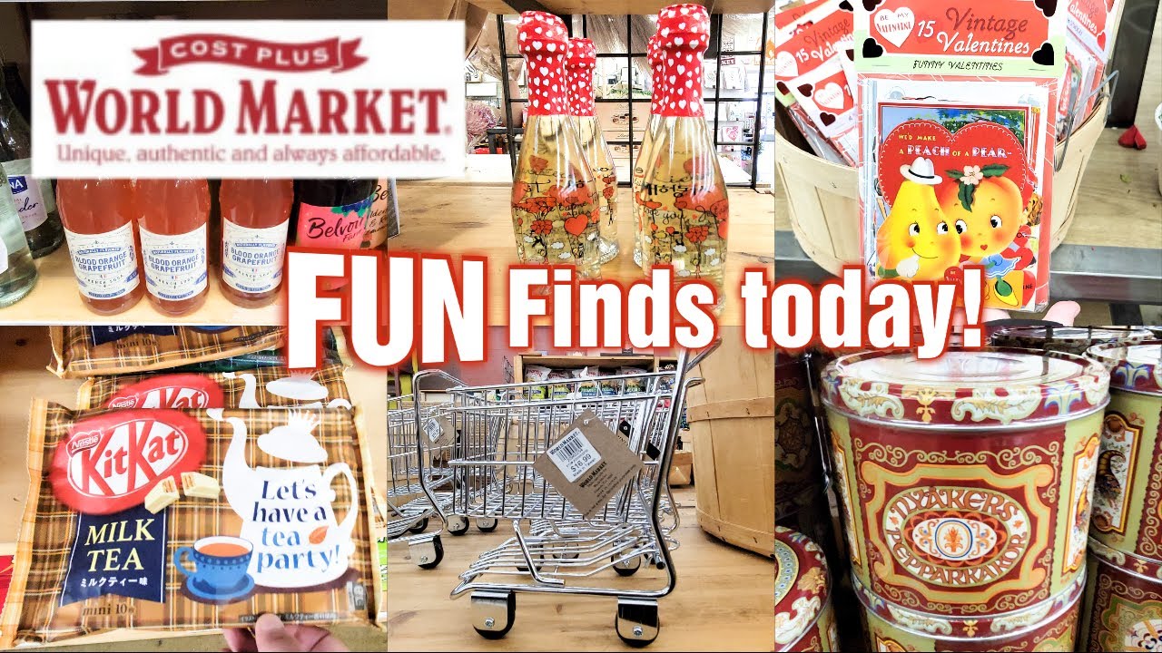 Shopping at Cost Plus World Market! So many FUN finds!