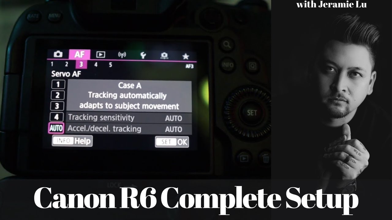 A Complete Canon R6 Camera Settings Setup - Wedding and Portrait Photographer