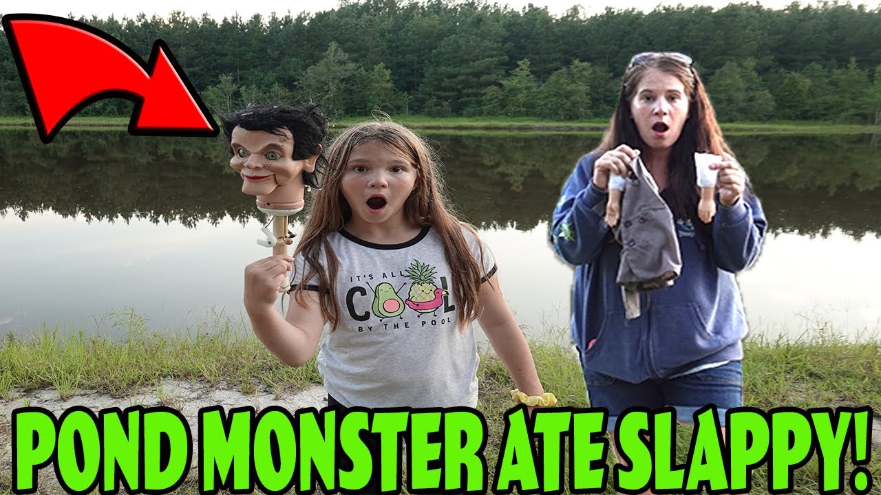 The POND MONSTER Ate Slappy! RIP Slappy