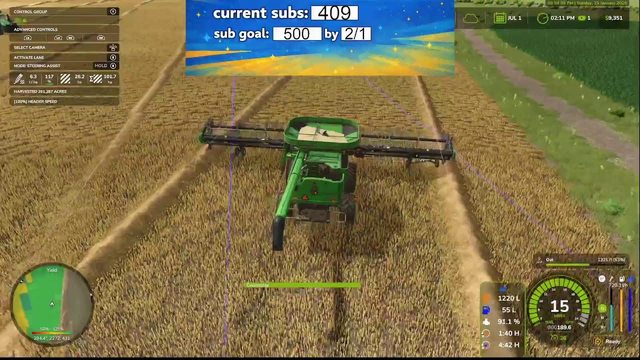 [VOD: 1/25/26] FS25- Judith Plains, Montana 4X